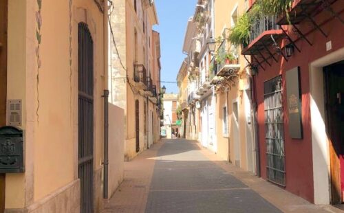 Calle Cavallers Denia