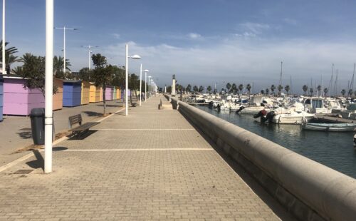 Der Hafen von Dénia.