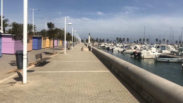 Der Hafen von Dénia.