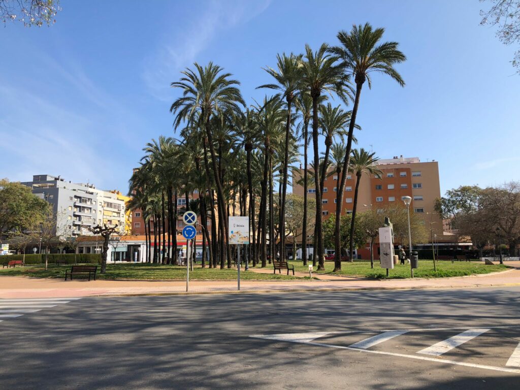 Plaza Jaume I de Dénia