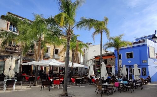 Plaza de San Antonio en Dénia