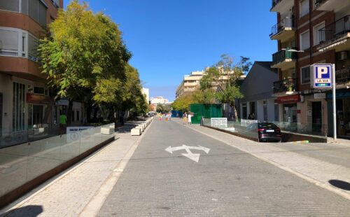 Calle la Vía de Dénia