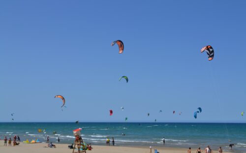 Platja de les Deveses de Denia kitesurfing