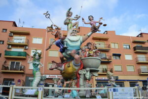 Las Fallas en Dénia en 2024